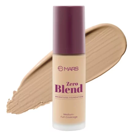 MARS SPF30 Zero Blend Weightless Foundation, Amber Maple, 30 ml