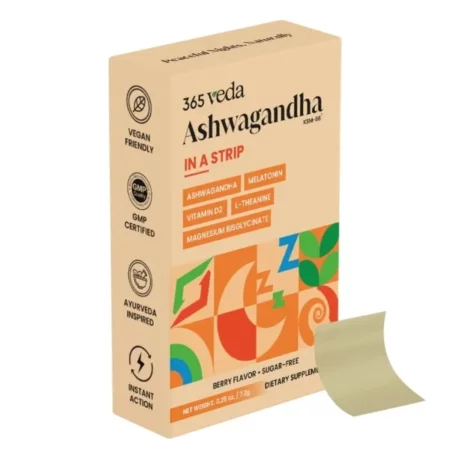 365veda Ashwagandha Oral Strips, 30 Strips