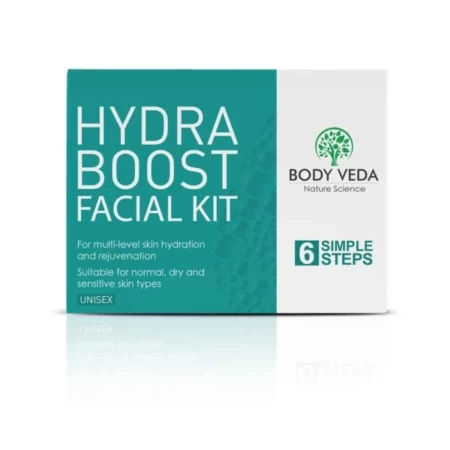 Body Veda Hydra Boost Facial Kit, 6 Steps