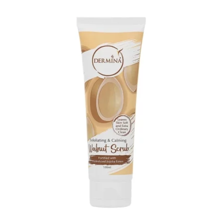 Dermina Exfoliating Walnut Scrub, 100ml