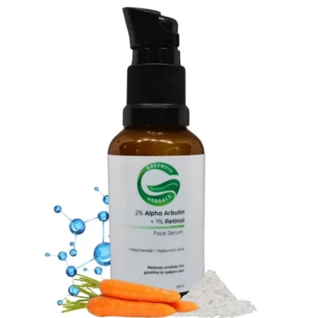 Greenviv 2% Alpha Arbutin 1% Retinol Anti-Aging Serum, 30ml