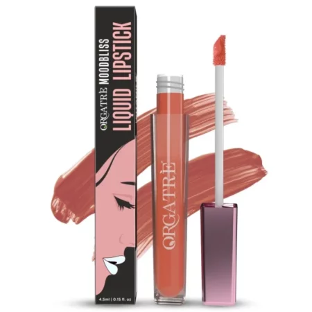 Orgatre Moodbliss Liquid Lipstick, Bricky Queen, 4.5ml