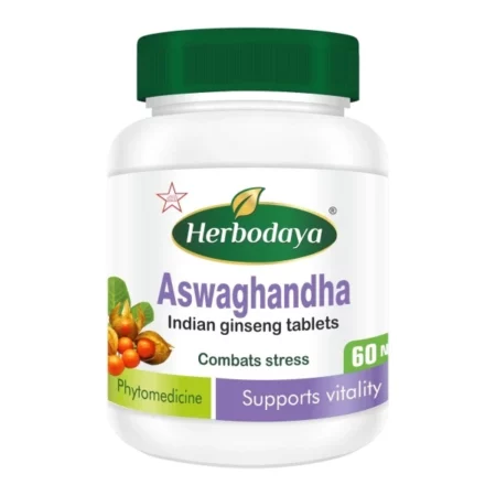 Herbodaya Ashwagandha Tablets, 250mg, 60 Tablets