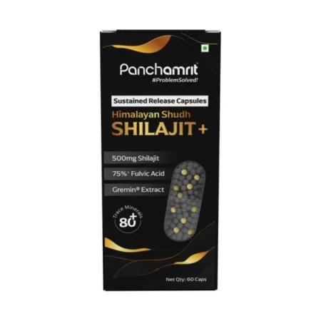 Panchamrit Shilajit+ Capsules, 60 Count