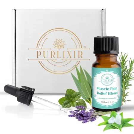 Purlixir Muscle Relief Essential Oil, 10ml