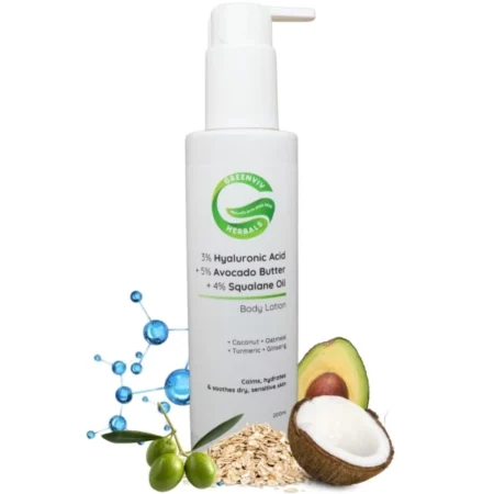 Greenviv 3% Hyaluronic Acid 5% Avocado Butter Lotion, 200ml