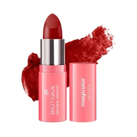 Biotique Magicolor Lipstick, Red Velvet, 4g