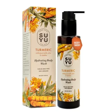 SUYU Turmeric Hydrating Body Wash, 200ml