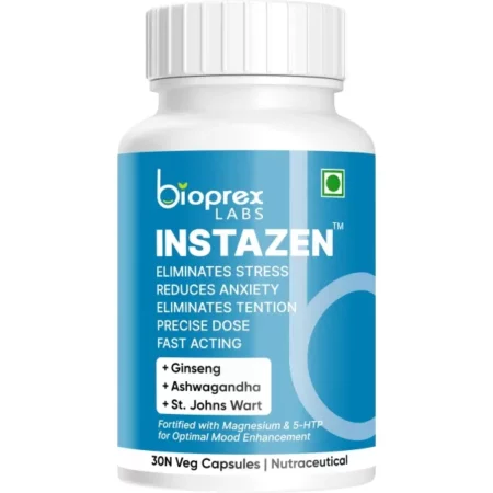 Instazen Stress & Anxiety Relief, 30 Capsules