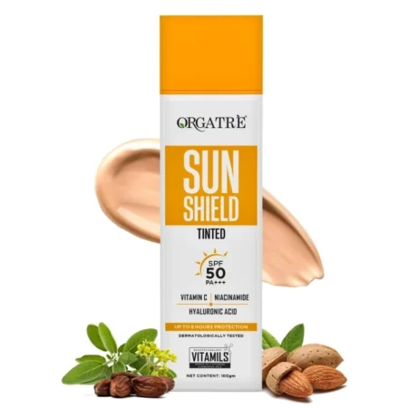 Orgatre Sunscreen SPF 50 PA+++, 100g