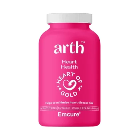 Arth Heart Health Omega 3 Capsules, 30 Count