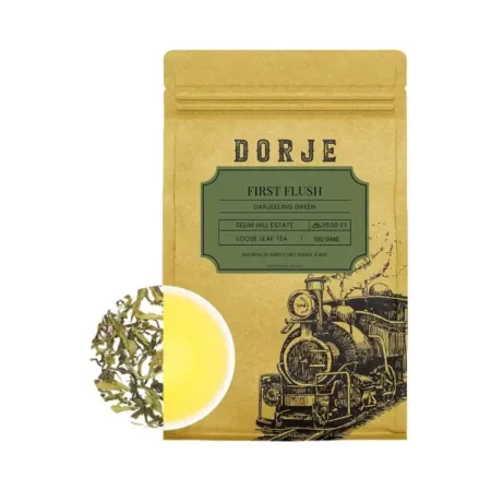 Dorje Teas First Flush Darjeeling Green Tea, 100g