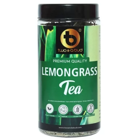 Two & A Bud Lemongrass Herbal Tea, 50gm