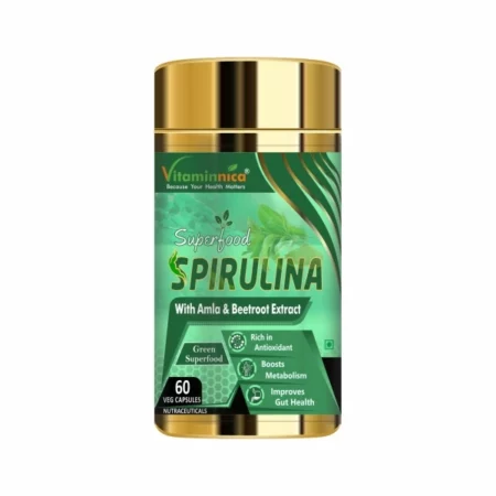 Vitaminnica Spirulina Capsules, 60 Capsules