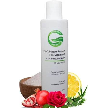Greenviv 2% Collagen + 1% Vitamin E Anti-Aging Body Wash, 200ml