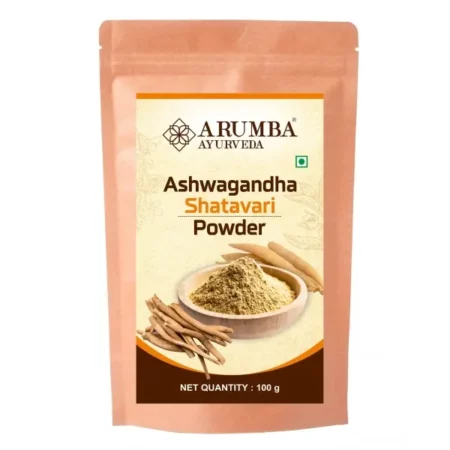 Arumba Ashwagandha & Shatavari Powder, 100g