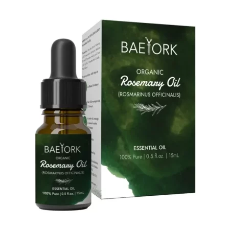 Baeyork Organic Rosemary Essential Oil, 15ml