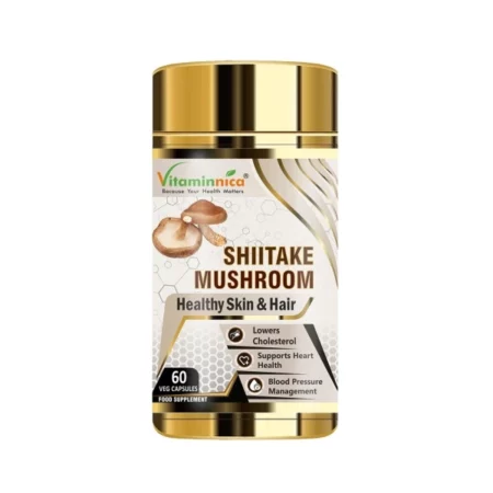Vitaminnica Shiitake Mushroom Capsules, 60 Capsules