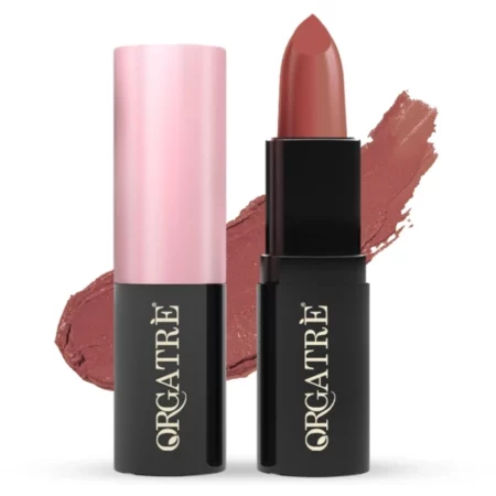 Orgatre MoodBliss Creamy Matte Lipstick, Maple Bliss, 3.2g