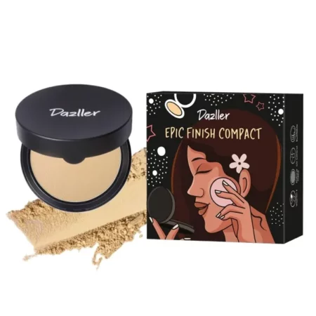 Dazller Epic Finish Compact Powder, Sand O17, 9g