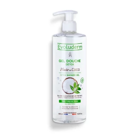 Evoluderm Pluie de Coco Detox Shower Gel, 500ml