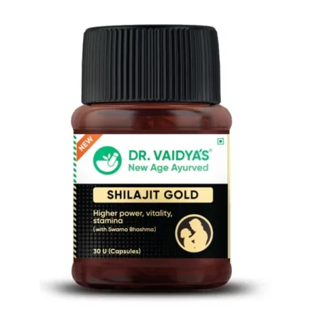 Dr Vaidya's Shilajit Gold Capsules, 30 Capsules