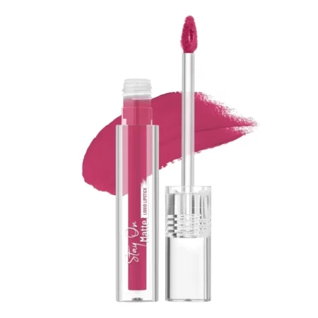 Swiss Beauty Stay On Matte Lipstick, Mauve It, 2g