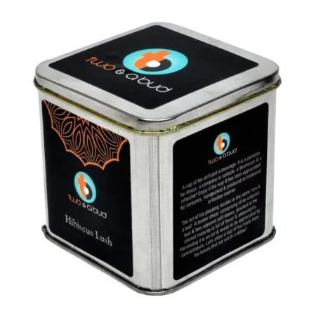 Two & A Bud Hibiscus Lush Black Tea, 100g