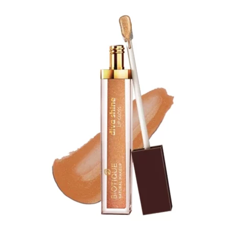 Biotique Diva Shine Lip Gloss Pot of Gold, 3ml