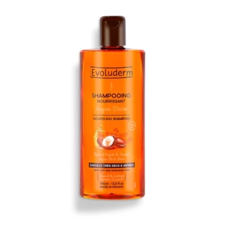 Evoluderm Argan Nourishing Shampoo, 400 ml
