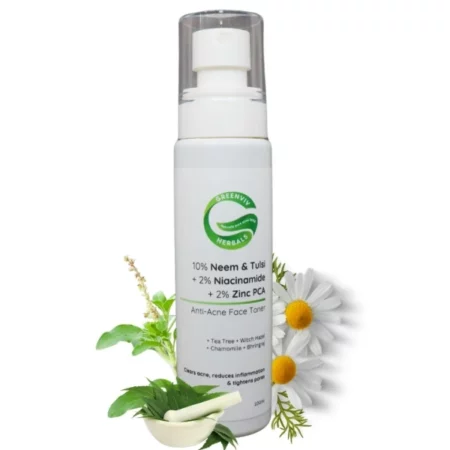 Greenviv 10% Neem & Tulsi Anti-Acne Toner, 100 ml