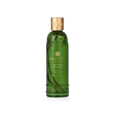 SPA CEYLON Aloe & Pandanus Massage Oil, 100ml
