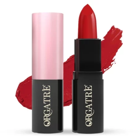 Orgatre MoodBliss Creamy Matte Lipstick, Coral Beauty, 3.2g