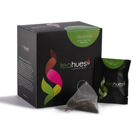Teahues Moroccan Mint Green Tea, 16 Teabags