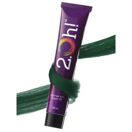 2Oh! Italian Emerald Green Hair Color, 100ml