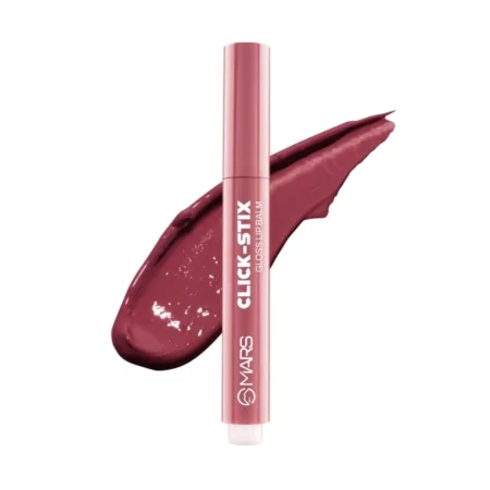 MARS Click Stix Gloss Lip Balm, Rose Dusk, 2g
