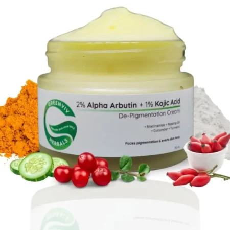 Greenviv Alpha Arbutin De-Pigmentation Cream, 50ml