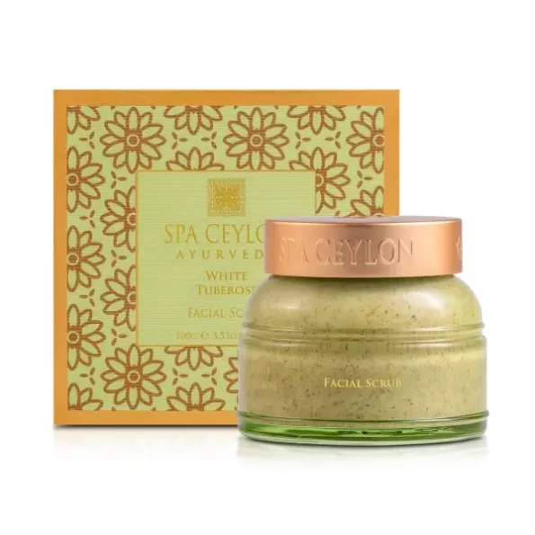 Spa Ceylon White Tuberose Facial Scrub, 100g, Herbkart8t781QLBfvaNGL.webp, Herbkart8t781QLBfvaNGL