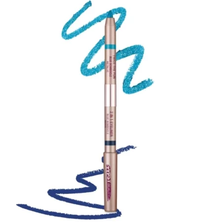 Typsy Beauty Double-Ended Eyeliner & Eyeshadow, Blue Bombsicle, 2g
