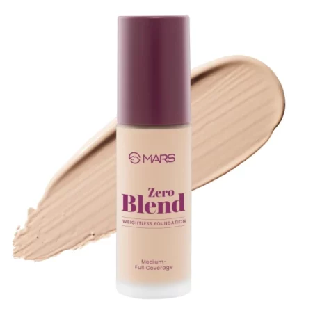 MARS Zero Blend Foundation, Almond Butter, 30ml