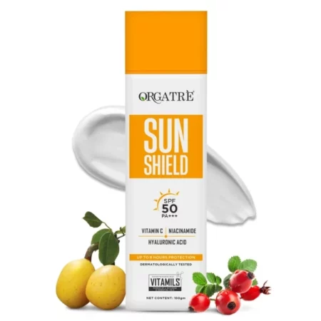 Orgatre Sunscreen SPF 50 PA+++, 100g