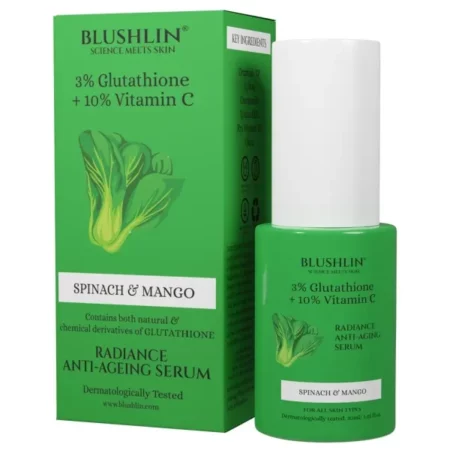 Blushlin Glutathione Brightening Serum, 30ml