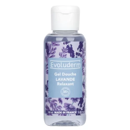 Evoluderm Lavender Shower Gel, 100ml