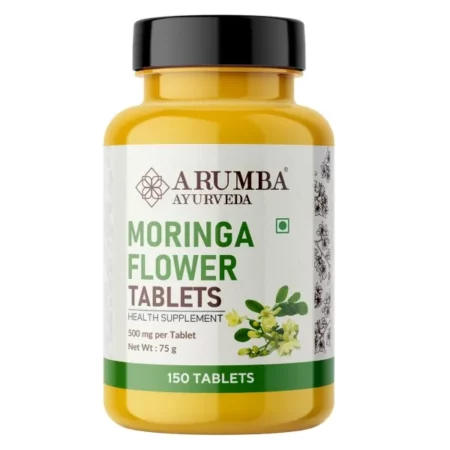 Arumba Moringa Flower Tablets, 150 Count