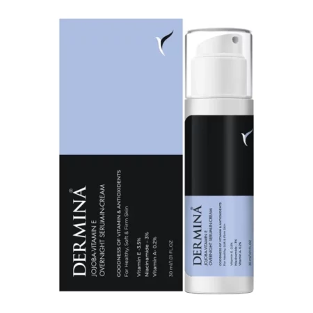 Dermina Jojoba-Vitamin E Serum-Cream, 30ml