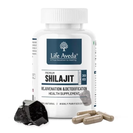 Life Aveda Shilajit Capsules, 30 Count