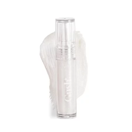 Gush Beauty Glaze Lip Oil Gloss, Crystal Milk Clear, 2.8 ml