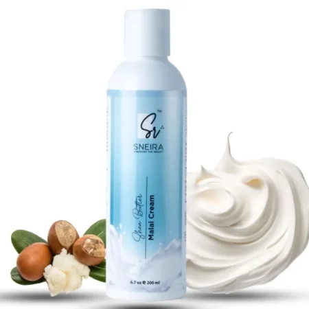 Sneira Shea Butter Malai Cream Body Lotion, 200 ml