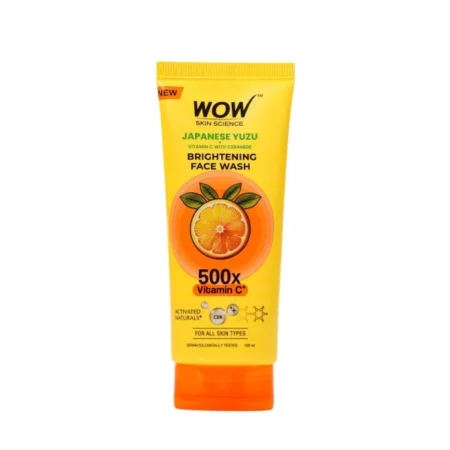 WOW Yuzu Vitamin C Face Wash, 100ml