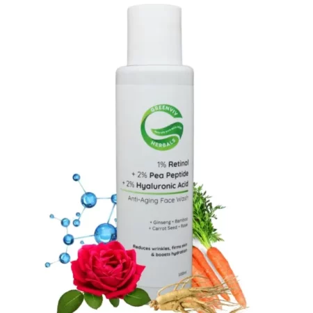 Greenviv 1% Retinol Anti-Aging Face Wash, 100 ml